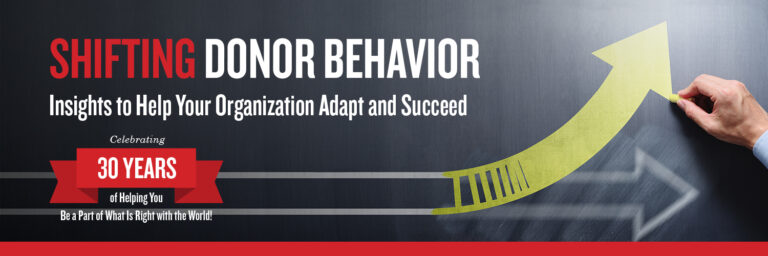 Shifting Donor Behavior
