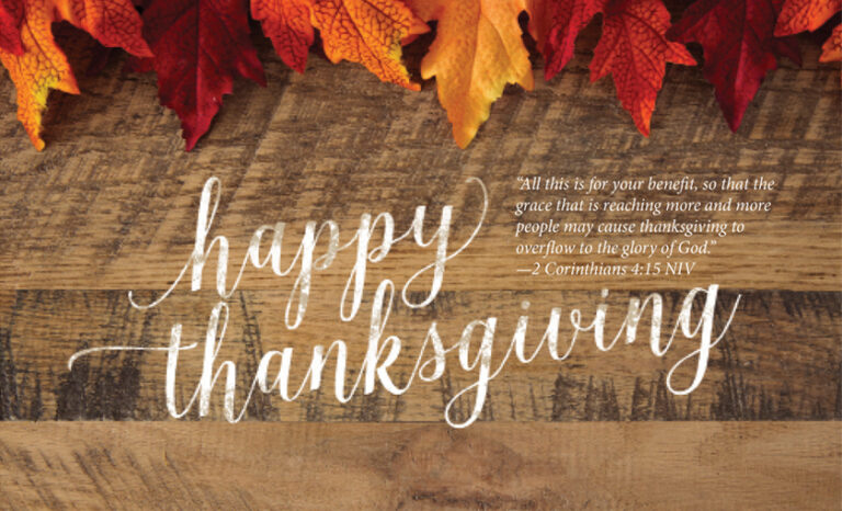 Giving Thanks
