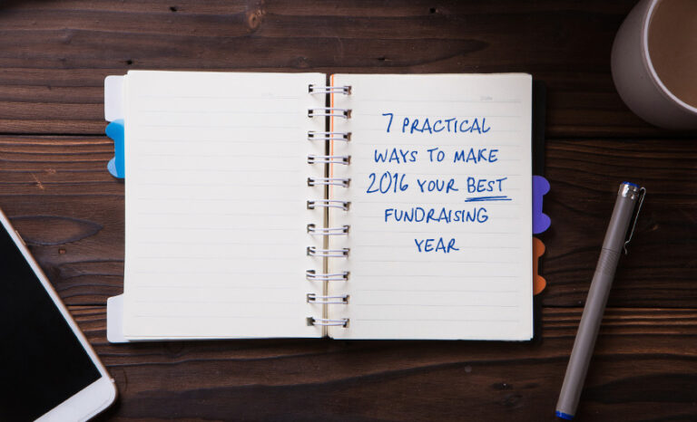Development Office Resolutions:  Making 2016 Your Best Fundraising Year