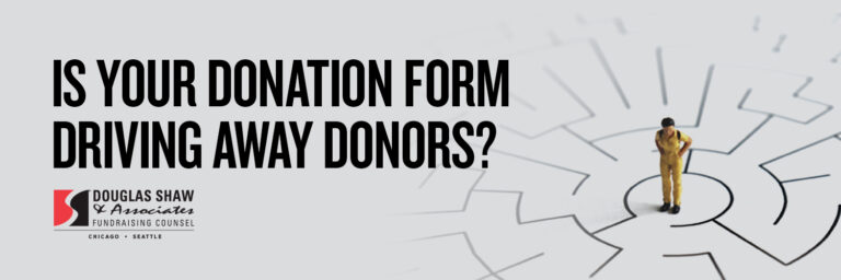 Is Your Donation Form Driving Away Donors?