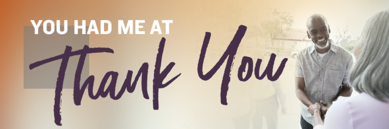 You Had Me at Thank You